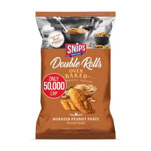 Double Rolls Roasted Peanut Paste - 50,000 LBP