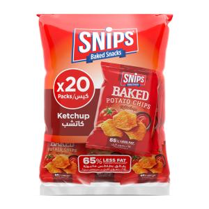 Baked Potato Chips - Ketchup (20 Packs)